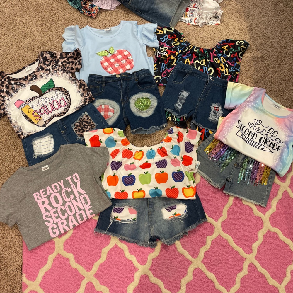 Girls MIA Belle Sets (5 sets and one shirt)